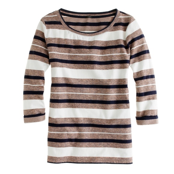 J. Crew Tops - J. Crew Striped Knit Long Sleeve